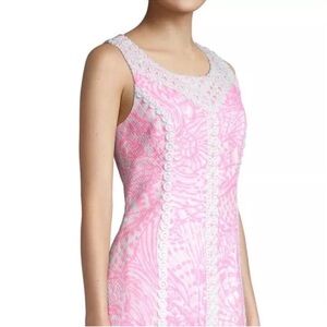 NEW Rare Lilly Pulitzer Macfarlane Pelican  Eyelet detail Dress Size 0